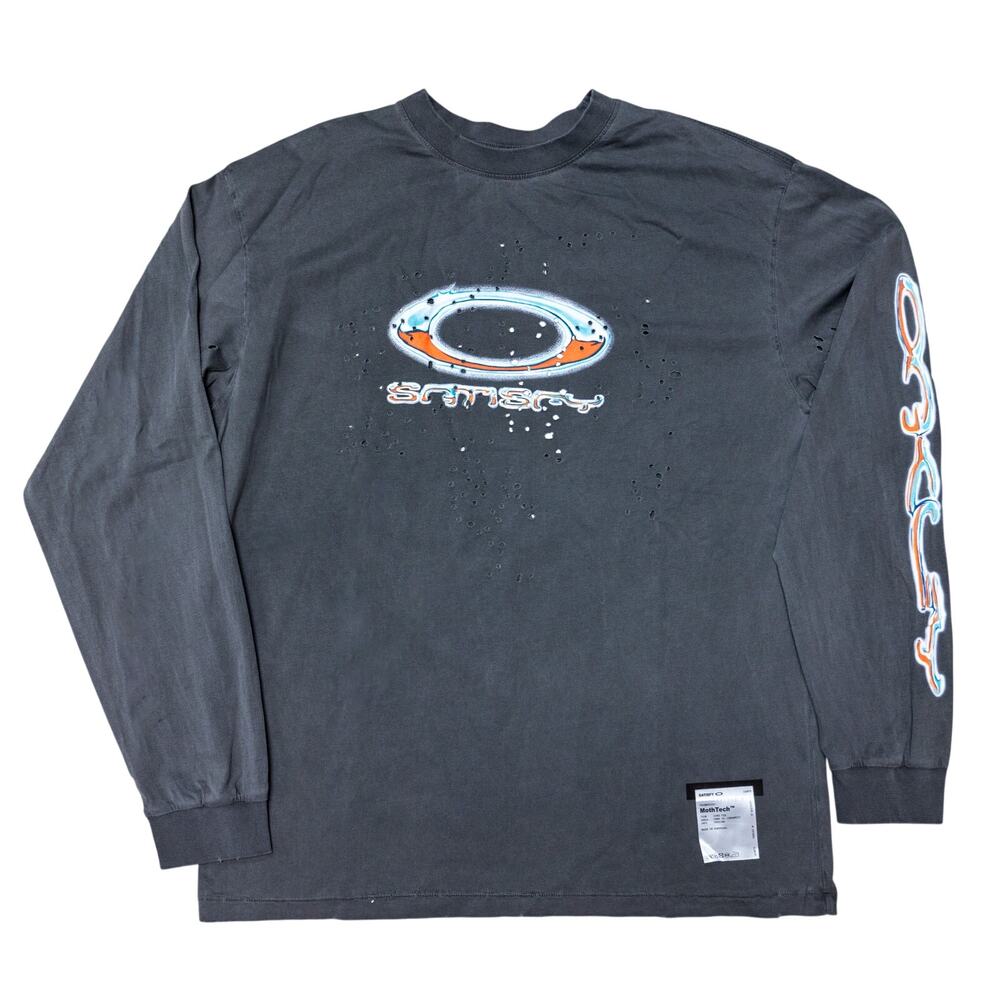 Oakley x Satisfy MothTech Long Tee Aged Black Size S